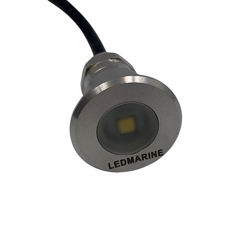 Контурный светильник плоский LM-SS1FS нержавеющая сталь RGB