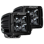 RIGID D-серия PRO (4 светодиода) — Дальний свет (пара) Midnight Edition