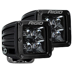 RIGID D-серия PRO (4 светодиода) — Дальний свет (пара) Midnight Edition