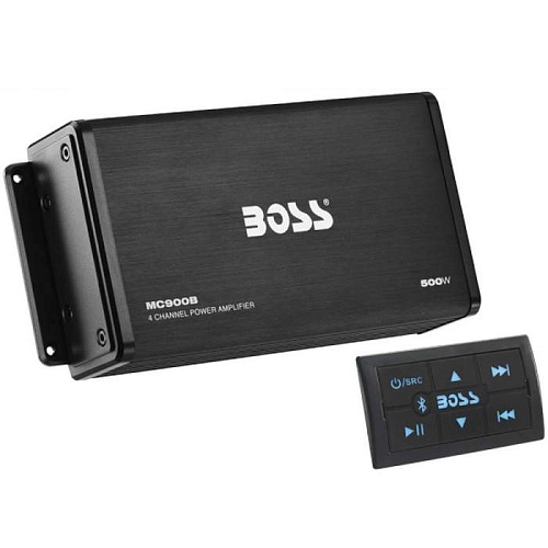 Усилитель Boss Audio MC900B, 500 Вт, 4 канала, Bluetooth