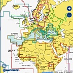 Карта Navionics Средиземное море