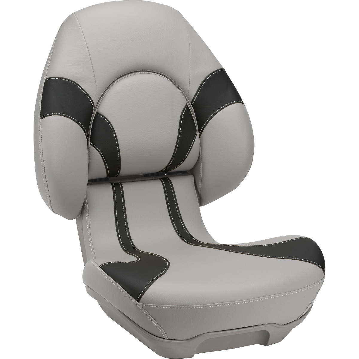 Attwood Сиденье CENTRIC X Gray + Black