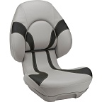 Attwood Сиденье CENTRIC X Gray + Black