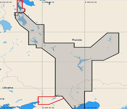 КАРТА C-MAP Река Волга: Череповец - Астрахань и Кама