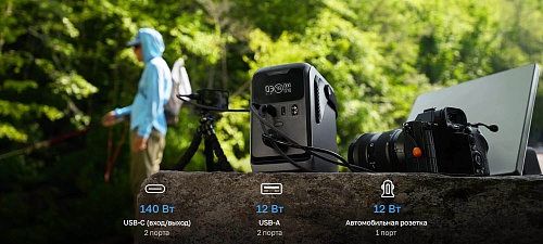 Портативная зарядная станция EcoFlow TRAIL 300 DC (288 Втч)