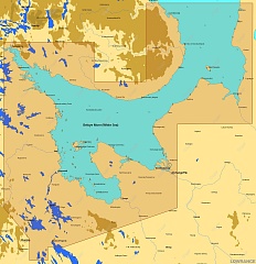 КАРТА C-MAP Белое море: Запад и канал
