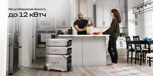 Портативная зарядная станция EcoFlow DELTA Pro 3 (4096 Втч)