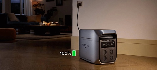 Портативная зарядная станция EcoFlow DELTA 3 Max Plus (2048 Втч)