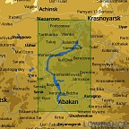 КАРТА C-MAP Красноярское водохранилище