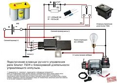 Силовое реле Gruner 750H