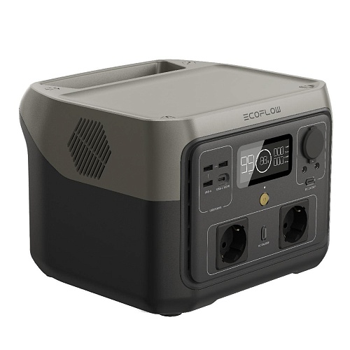 Портативная зарядная станция EcoFlow RIVER 2 Max (512 Втч)