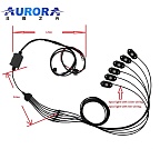 Светодиодная RGB подсветка Aurora 8 модулей Светодиодная RGB подсветка Aurora 8 модулей