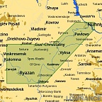 КАРТА C-MAP Низовье реки Оки