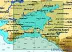 КАРТА C-MAP Азовское море и восточная часть Черного моря