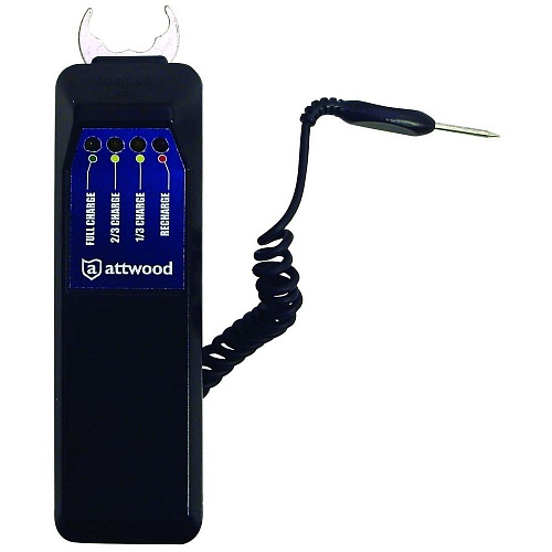 Индикатор заряда АКБ Attwood 12v с диодным индикатором