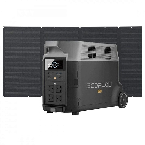 Комплект EcoFlow DELTA Pro + 1 солнечная панель 400W