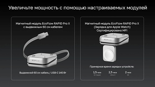 Повербанк EcoFlow RAPID Pro X (27650 мАч, 300 Вт)