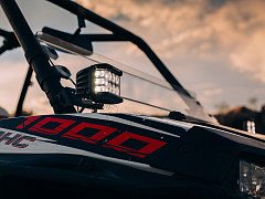 RIGID D-SS Серия PRO (9 светодиодов) Водительский свет (пара)