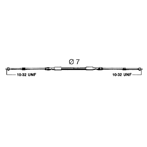 Трос управления C2 14" Ultraflex