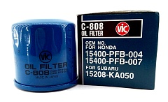 Фильтр масляный VIC C-808 для YAMAHA F15-60 HONDA BF8-60