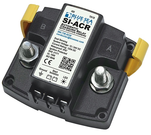 Автоматическое зарядное реле Blue Sea SI-ACR 7610 12/24 В 120 А