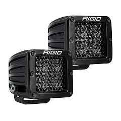 RIGID D-серия PRO (4 светодиода) — Рабочий свет (пара) Midnight Edition