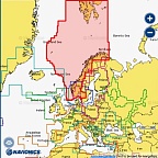 Карта Navionics Норвегия