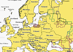 Карта Navionics Калининградская область