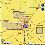 Карта Navionics Канал имени Москвы