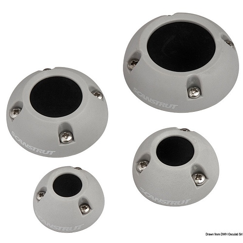 Вертикальный сальник Osculati SCANSTRUT СЕРЫЙ для кабеля 2-8 mm
