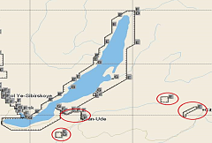 КАРТА C-MAP Озеро Байкал