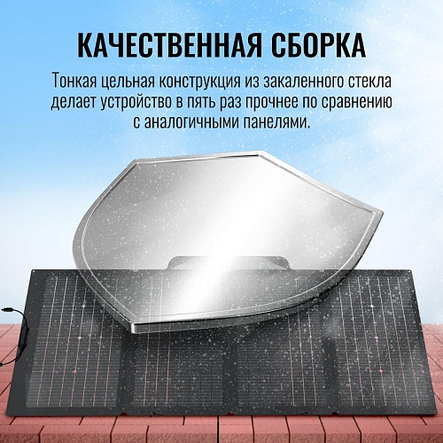 Солнечная панель складная двусторонняя EcoFlow 220W