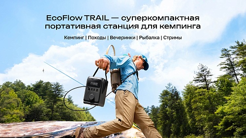 Портативная зарядная станция EcoFlow TRAIL 300 DC (288 Втч)