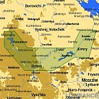 КАРТА C-MAP Тверь - Углич и озеро Селигер