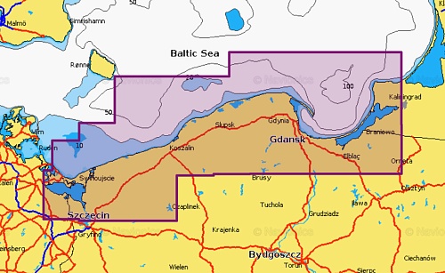 Карта Navionics KOLOBRZEG