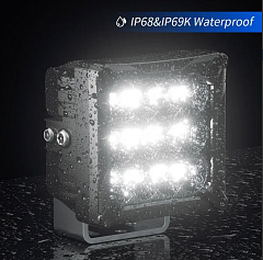 Cветодиодная фара дальнего света Aurora ALO-W-4-C27T3
