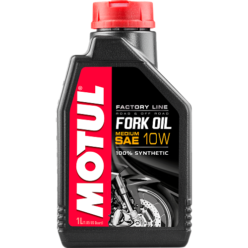 Гидравлическое масло для вилок мотоциклов MOTUL FORK OIL FACTORY LINE MEDIUM 10W