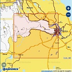 Карта Navionics Река Нева, Невская Губа Карта Navionics Река Нева, Невская Губа