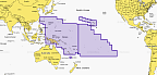 Карта Navionics Тихий океан