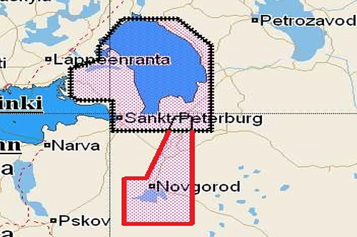 КАРТА C-MAP Озеро Ладога, река Нева и озера Карельского перешейка