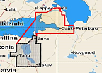 КАРТА C-MAP Чудское-Псковское озёра (Пейпус-Псков)