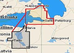 КАРТА C-MAP Чудское-Псковское озёра (Пейпус-Псков)