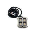 Светодиодный подводный фонарь LEDMARINE для подсветки лайвела, 4W